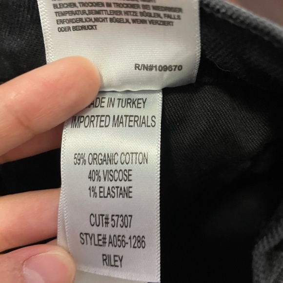 Agolde jeans Riley In Panoramic - Picture 3 of 4